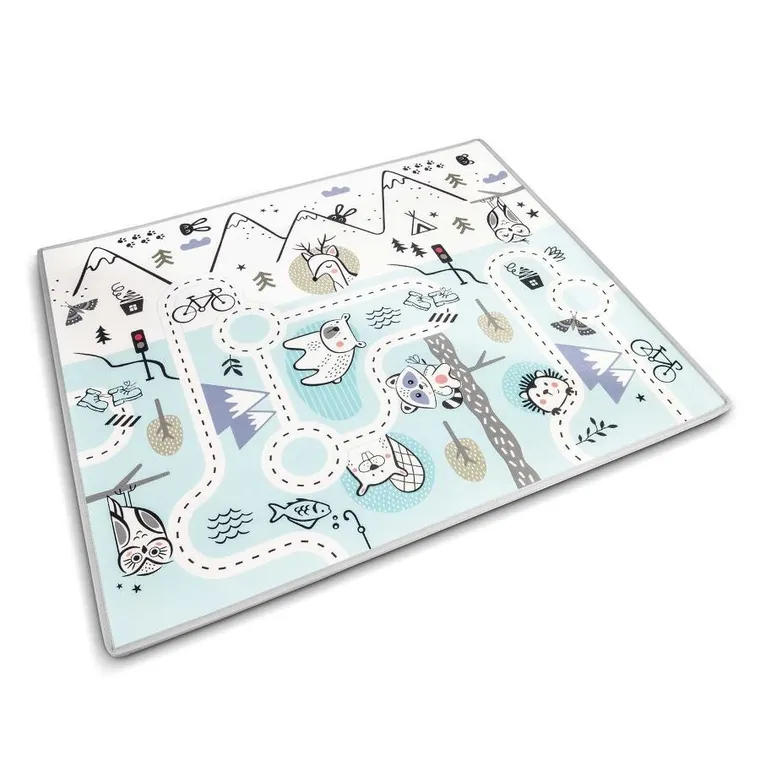 Nukido, mata piankowa, składana, 180-150-1.5 cm