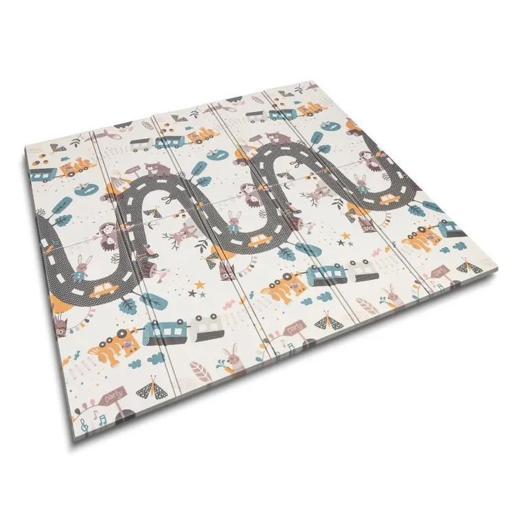 Nukido, mata piankowa, składana, 200-180-1 cm