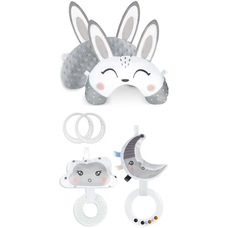 Nukido, Tuli-Nuli, poduszka z grzechotką i gryzakiem