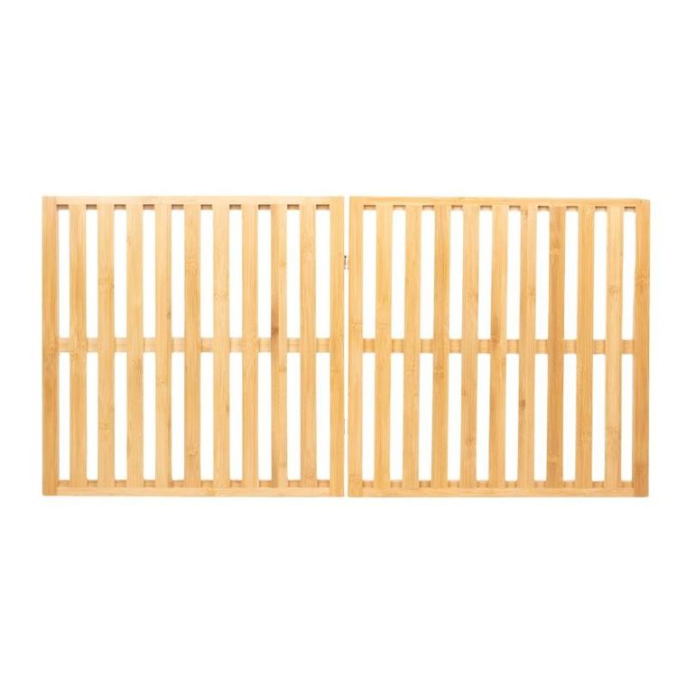 Nuxio, Avela, podest bambusowy do łazienki, 100-50 cm