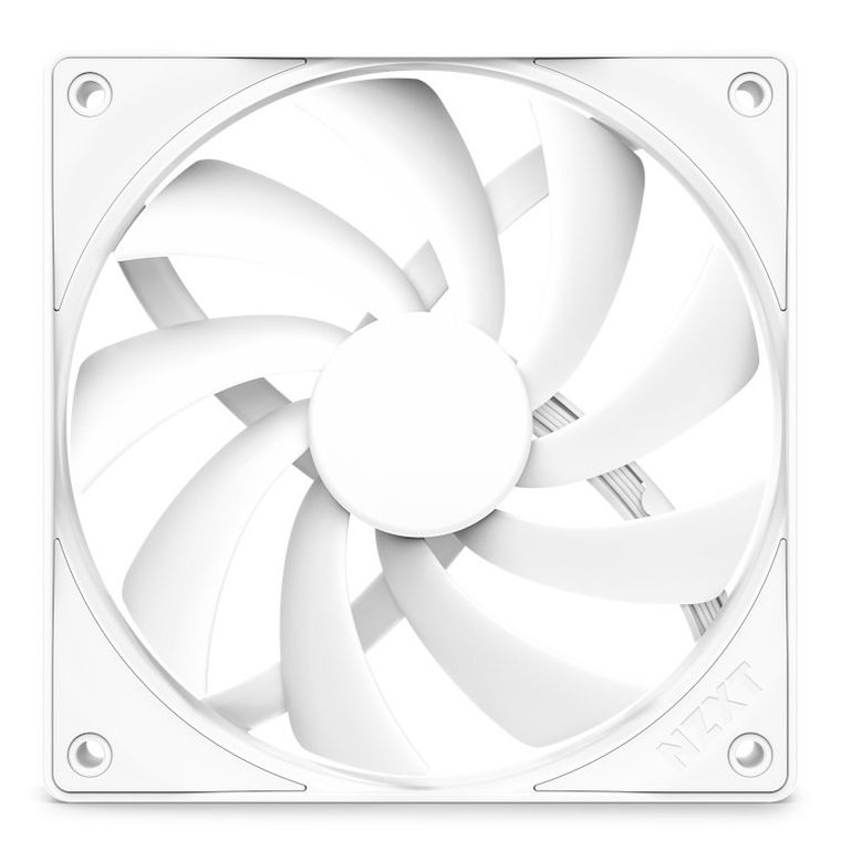 NZXT, wentylator, F120Q V2, biały PWM