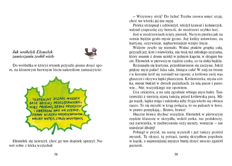 O wróbelku Elemelku