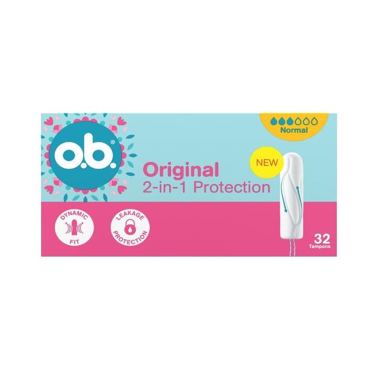 O.B., Original Normal, tampony, 32 szt.