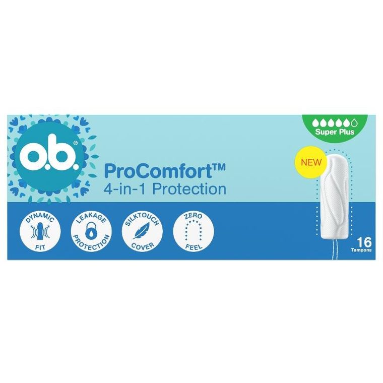 O.B., ProComfort Super Plus, tampony, 16 szt.