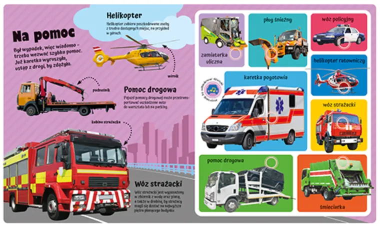 Odgłosy pojazdów. 60 dźwięków