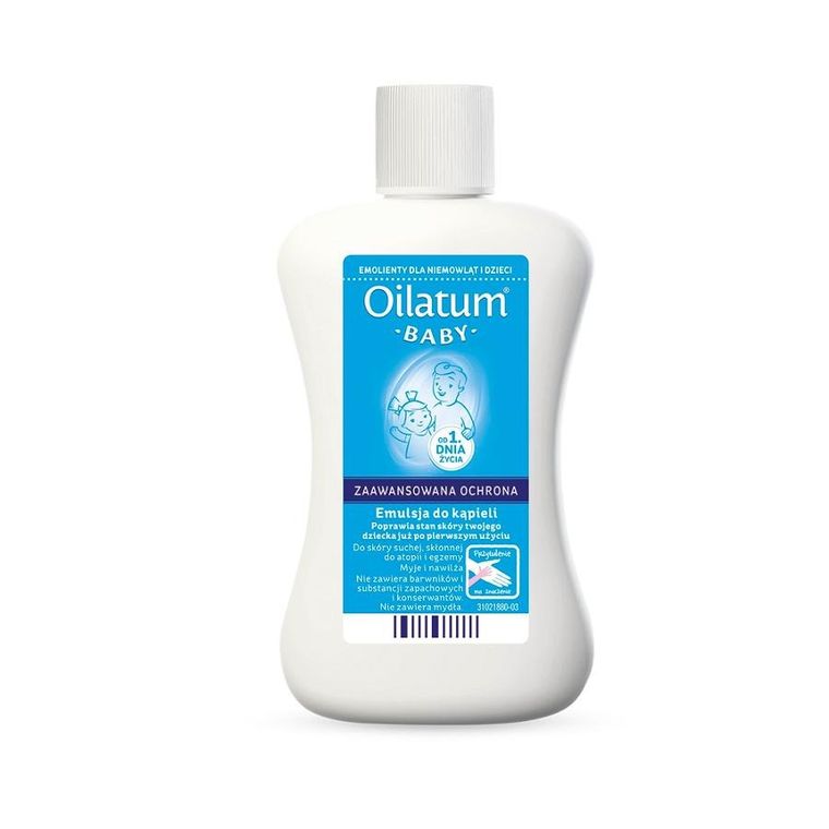 Oilatum, Baby, emulsja do kąpieli od pierwszego dnia życia, 150 ml