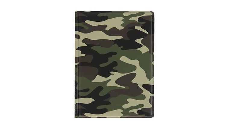 Okładka na dokumenty, dowód rejestracyjny, moro