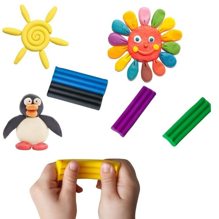 Okto, piankolina, masa plastyczna, mieszkańcy morza