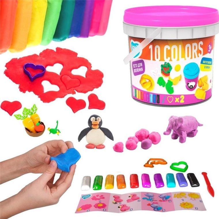 Okto, zestaw piankoliny, masa plastyczna