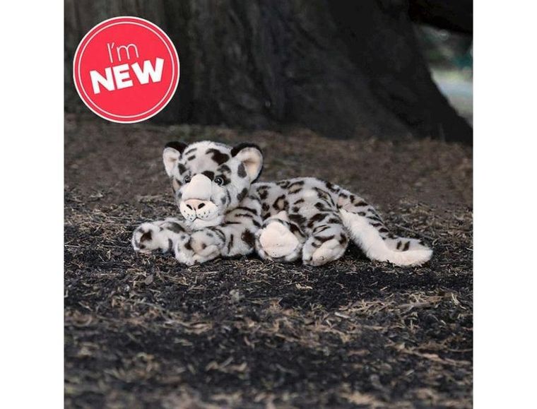 One For Fun, pantera śnieżna, maskotka, 20 cm