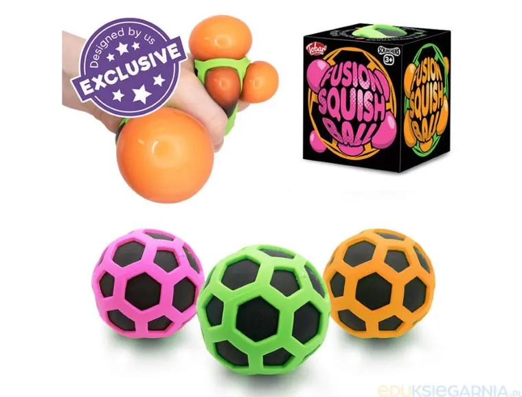 One For Fun, Scrunchems, gniotek w gumowej siatce, 1 szt.