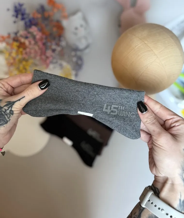 Opaska chłopięca, prążkowana, szara, Iltom