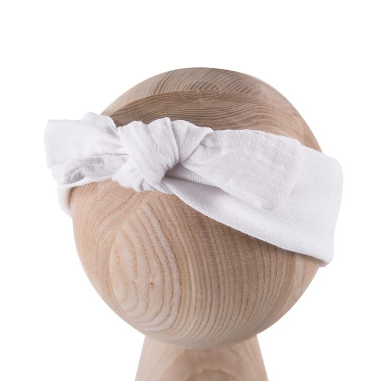 Opaska dziewczęca, biała, Eevi