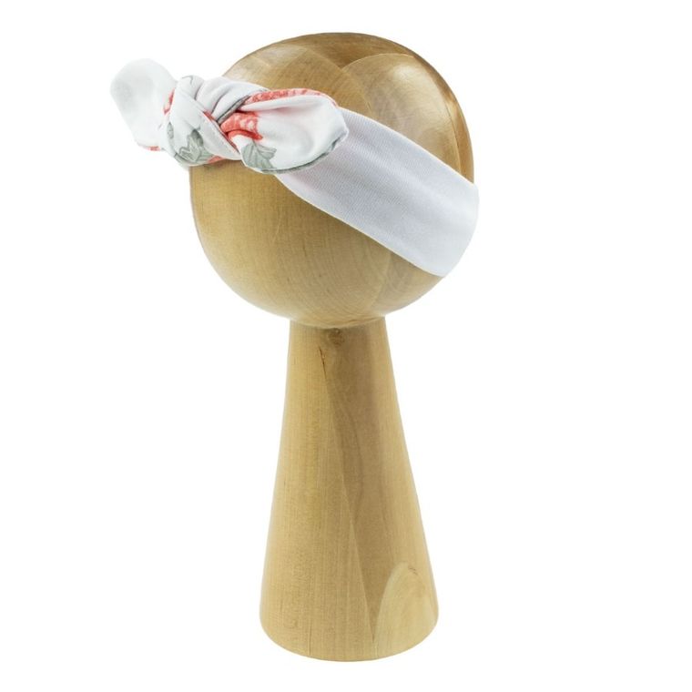 Opaska dziewczęca, biała, Nicol