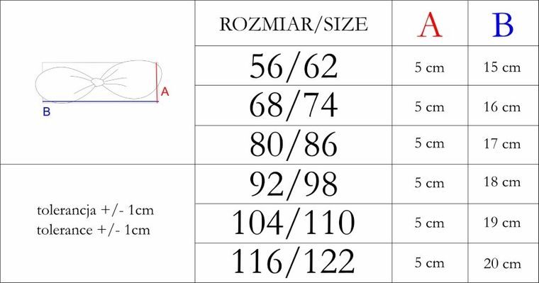Opaska dziewczęca, biało-czarna, Nicol