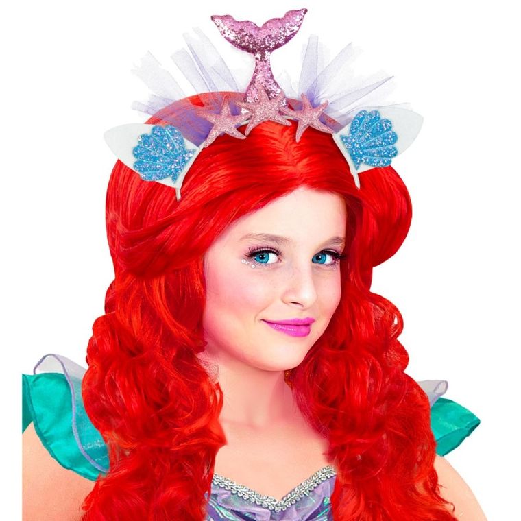 Opaska tiara syrenki