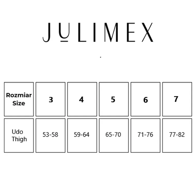 Opaski na uda damskie, beżowe, Julimex