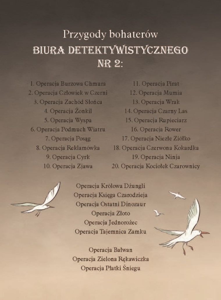 Operacja Wrak. Biuro detektywistyczne nr 2