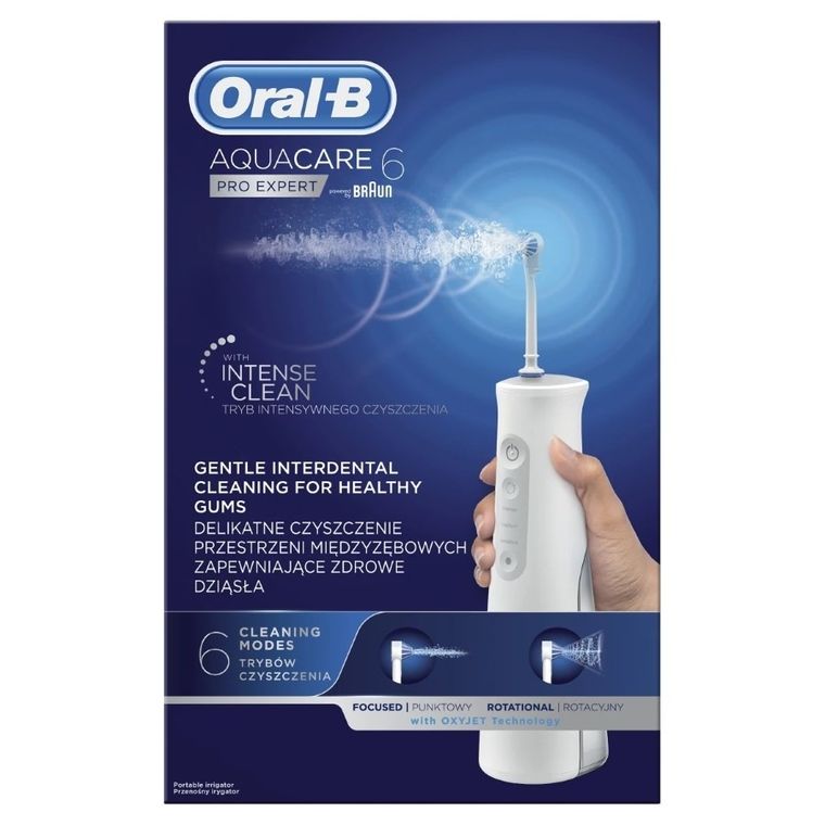 Oral-B, Aquacare Pro Expert 6 OxyJet, irygator