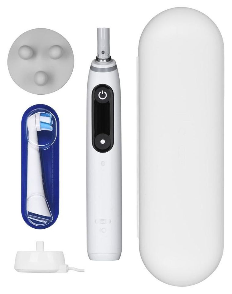 Oral-B, iO6 Series, szczoteczka elektryczna, biała