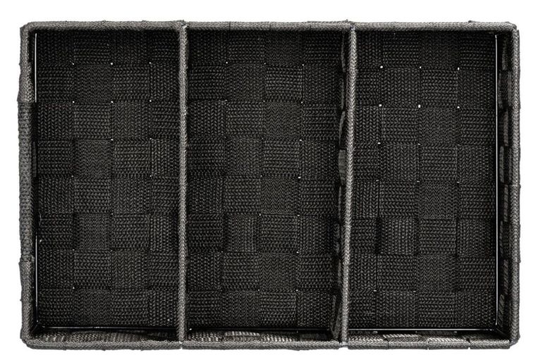 Organizer, Adria black, pojemnik łazienkowy