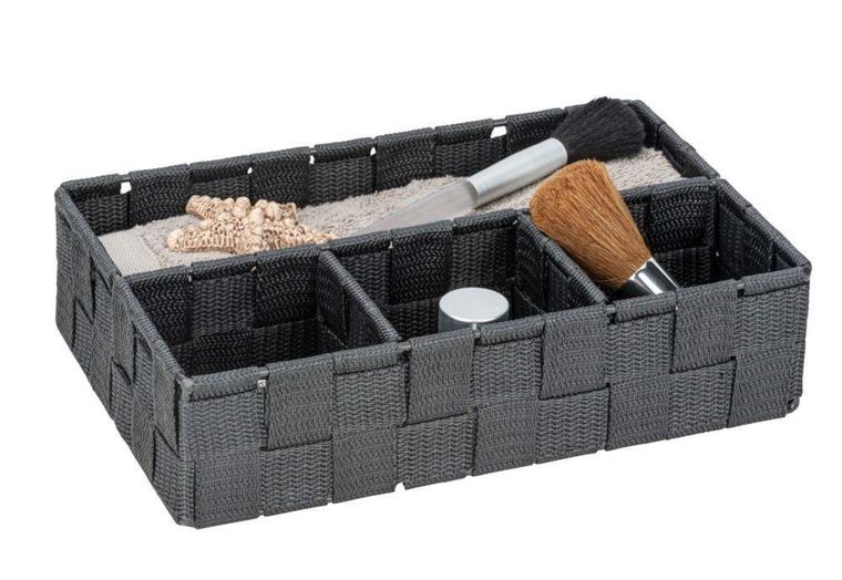 Organizer łazienkowy Adria S, ciemno-szary