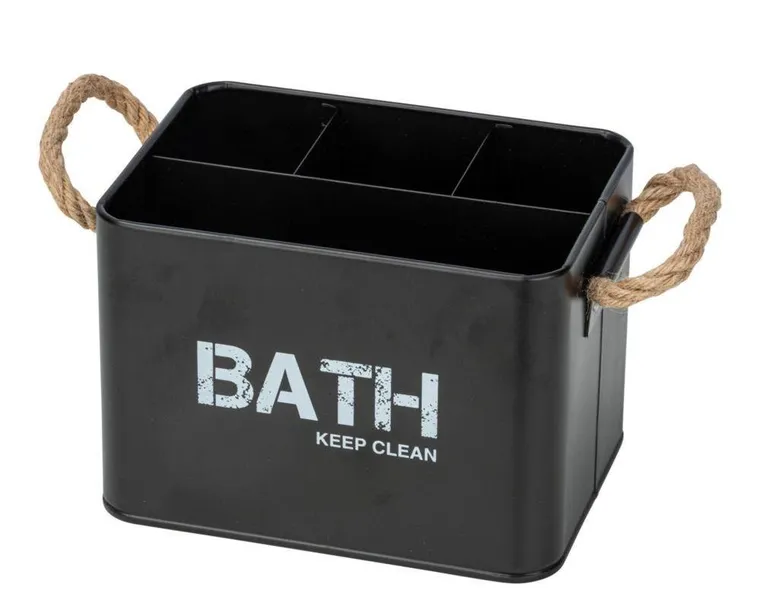 Organizer łazienkowy, Gara, czarny