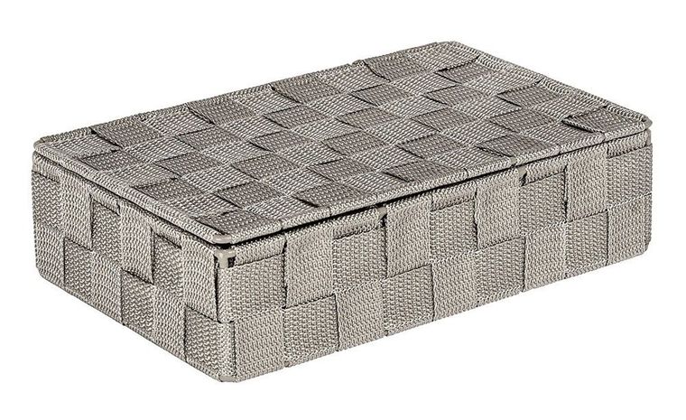 Organizer z pokrywką, Adria Taupe