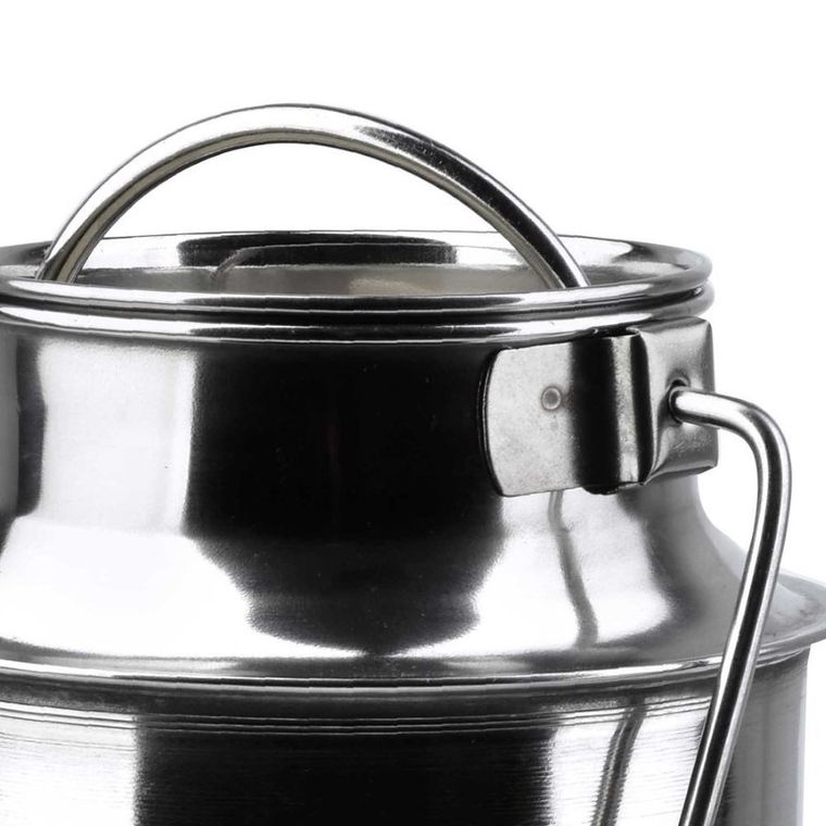 Orion, bańka na mleko, stalowa retro 2,5l