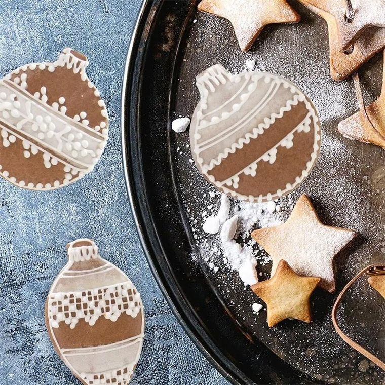 Orion, bombka, wykrawacz do ciastek, stalowy, 7 cm