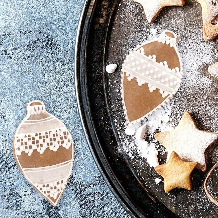 Orion, bombka, wykrawacz do ciastek, stalowy, 9 cm