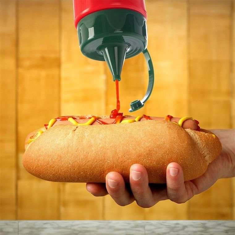 Orion, butelka do sosów, ketchup, 680 ml