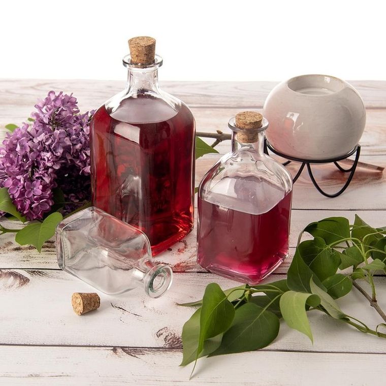 Orion, butelka z korkiem, szklana, 270 ml