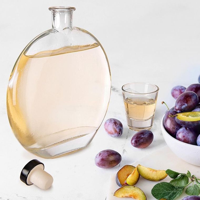 Orion, butelka z korkiem, szklana, 520 ml