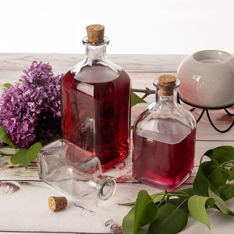 Orion, butelka z korkiem, szklana, 530 ml