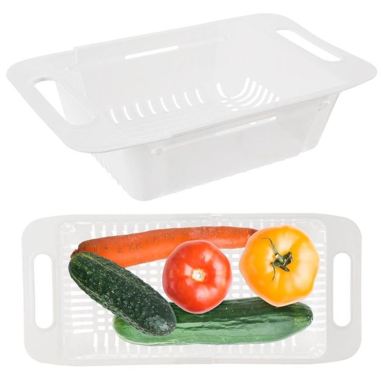 Orion, cedzak kuchenny do zlewu, regulowany, 32-44-20-8 cm