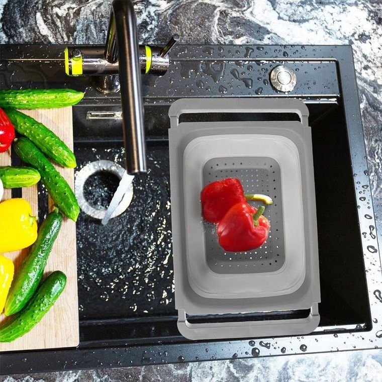 Orion, cedzak kuchenny składany, 55-26.5-12 cm