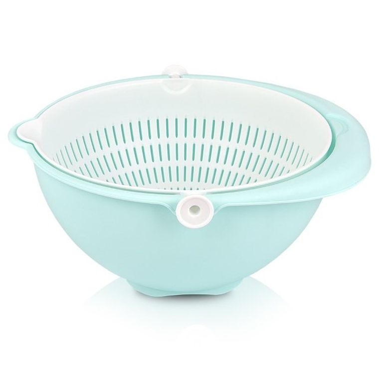 Orion, cedzak obrotowy z miską, 25 cm