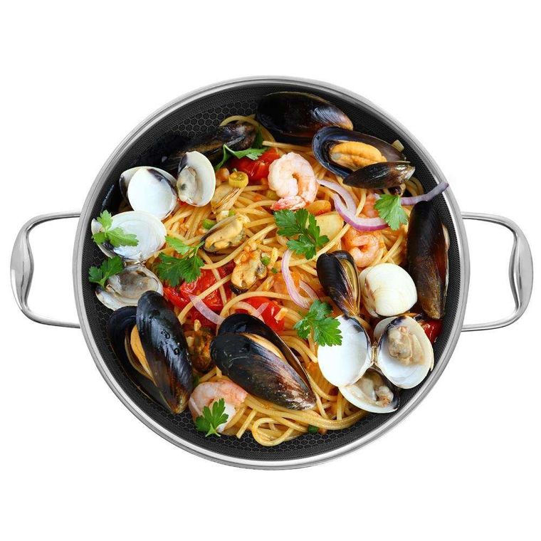 Orion, Cookcell Hybryd, wok nieprzywierający, 28 cm