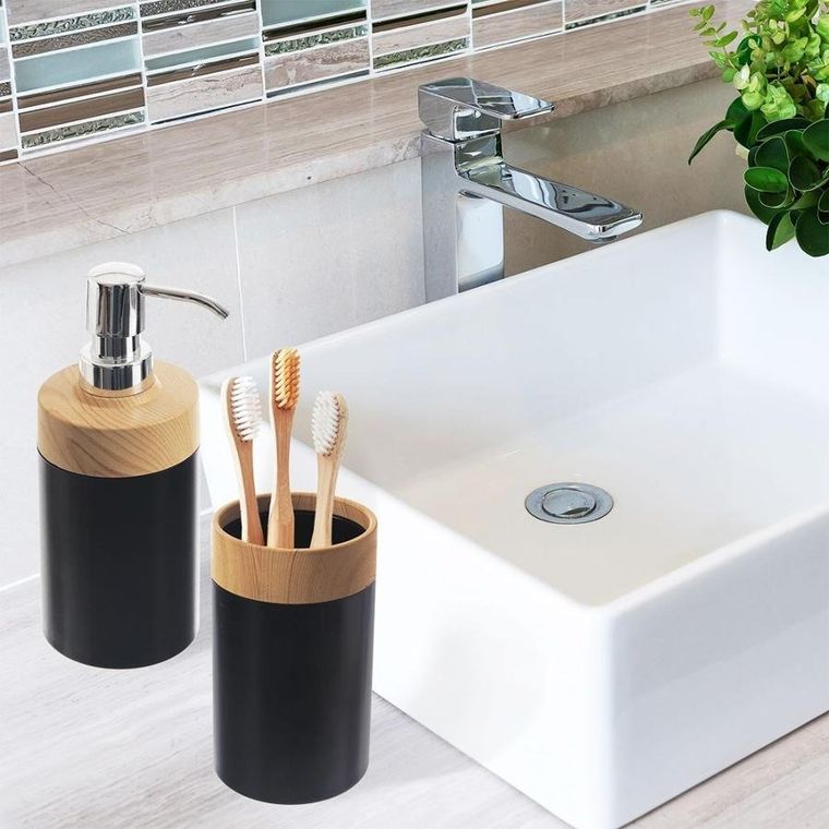 Orion, Dozownik do mydła czarny 380 ml