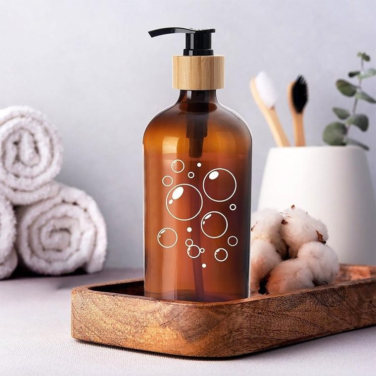 Orion, dozownik do mydła szklany, 500 ml