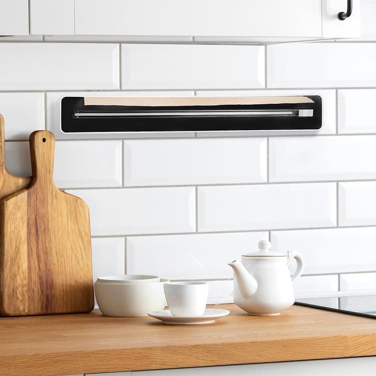 Orion, dyspenser do folii, czarny