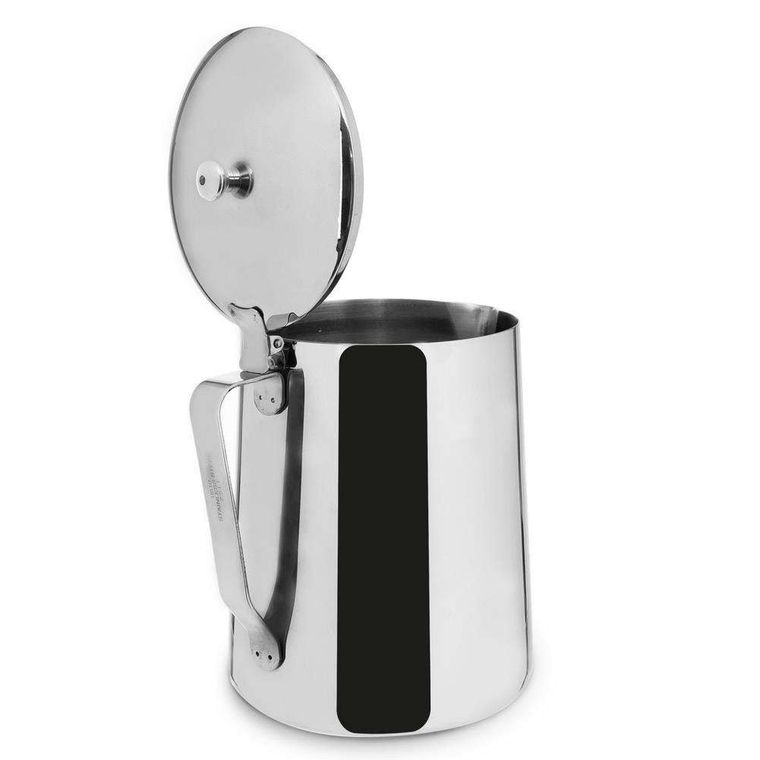 Orion, dzbanek stalowy na mleko, z pokrywką,0,7l