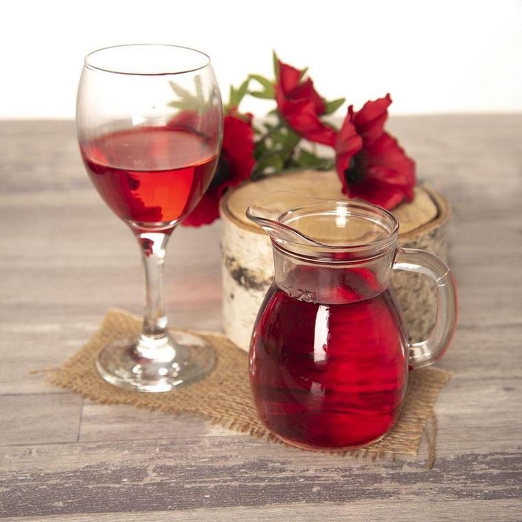 Orion, dzbanek szklany do napojów z uchwytem, 250 ml