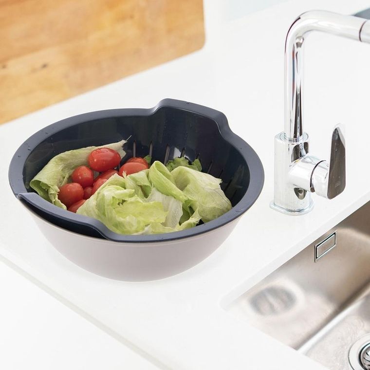 Orion, Ela, cedzak kuchenny z miską, 3l