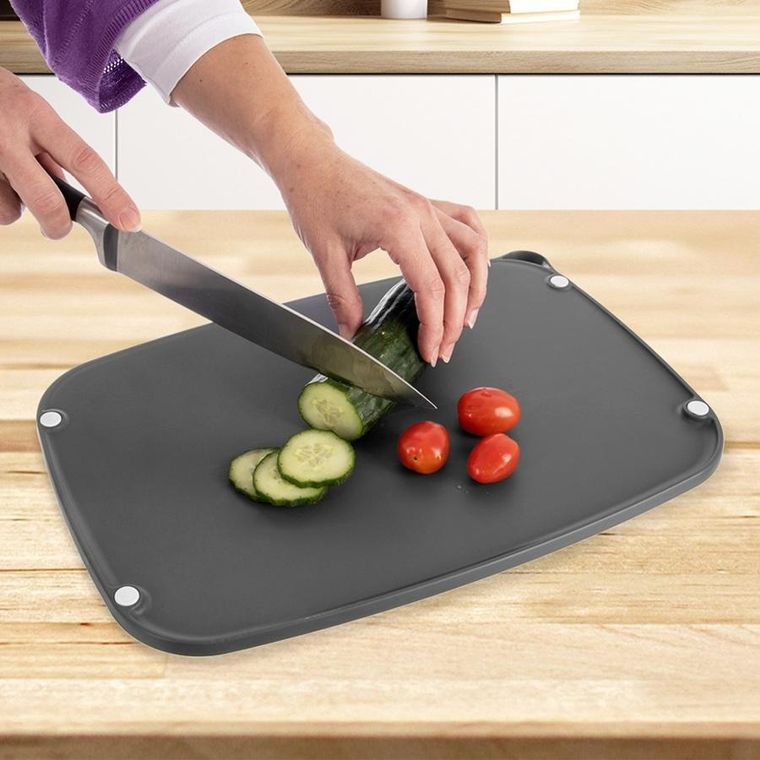 Orion, Ela, deska do krojenia, dwustronna z wypustkami, 37,5-25 cm