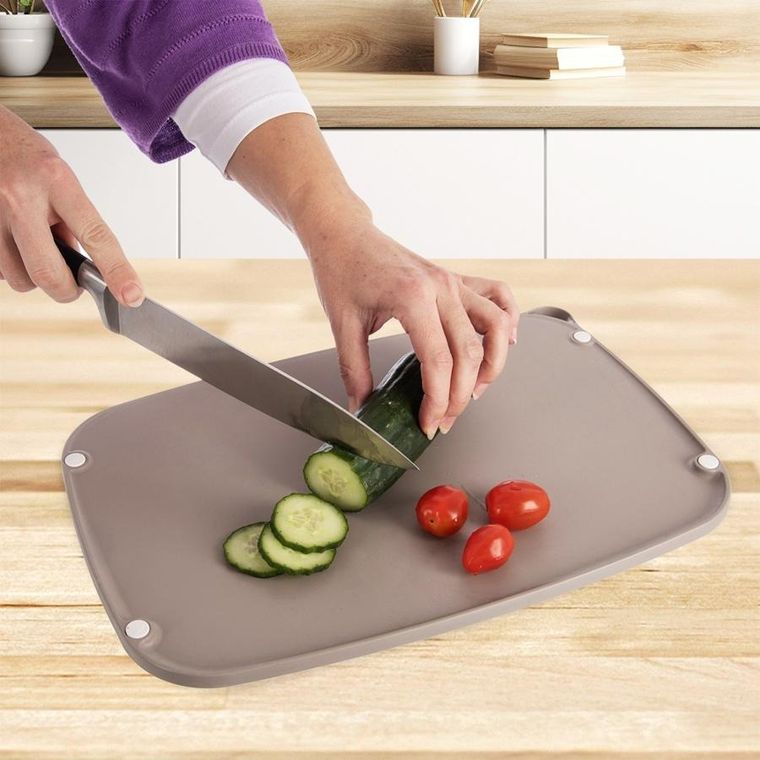 Orion, Ela, deska do krojenia, dwustronna z wypustkami, 37,5-25 cm