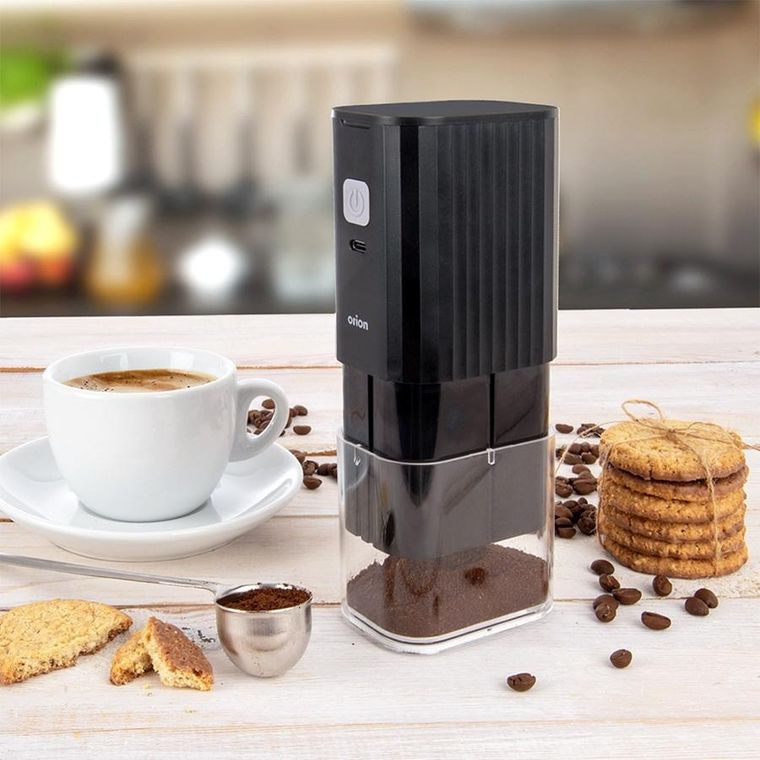 Orion, elektryczny młynek do kawy, bezprzewodowy, 16 cm