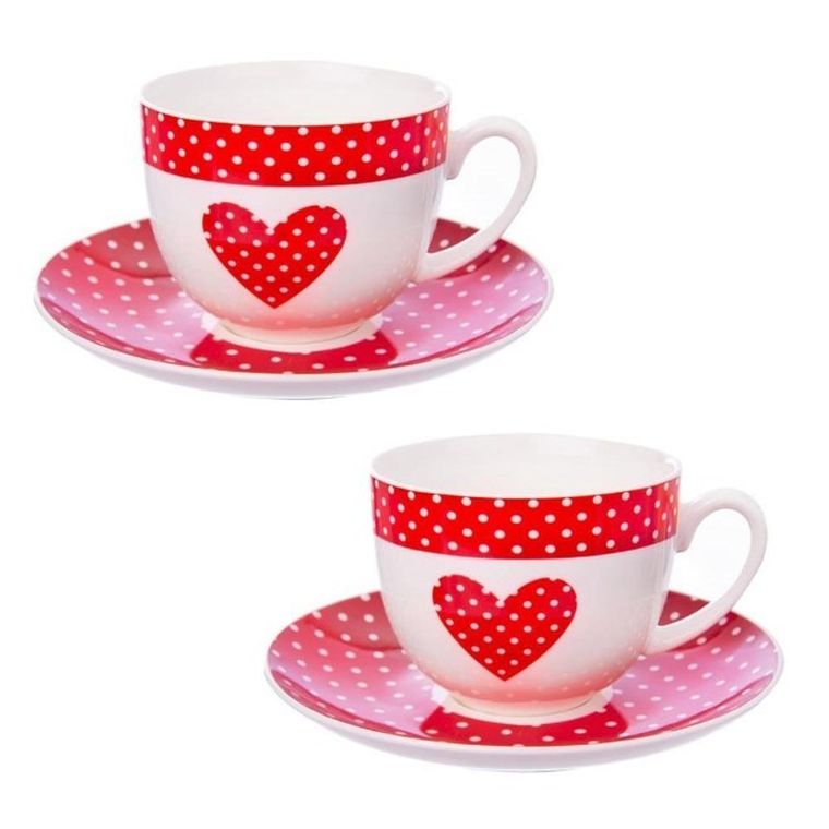 Orion, filiżanka ze spodkiem 280 ml, 2 szt.