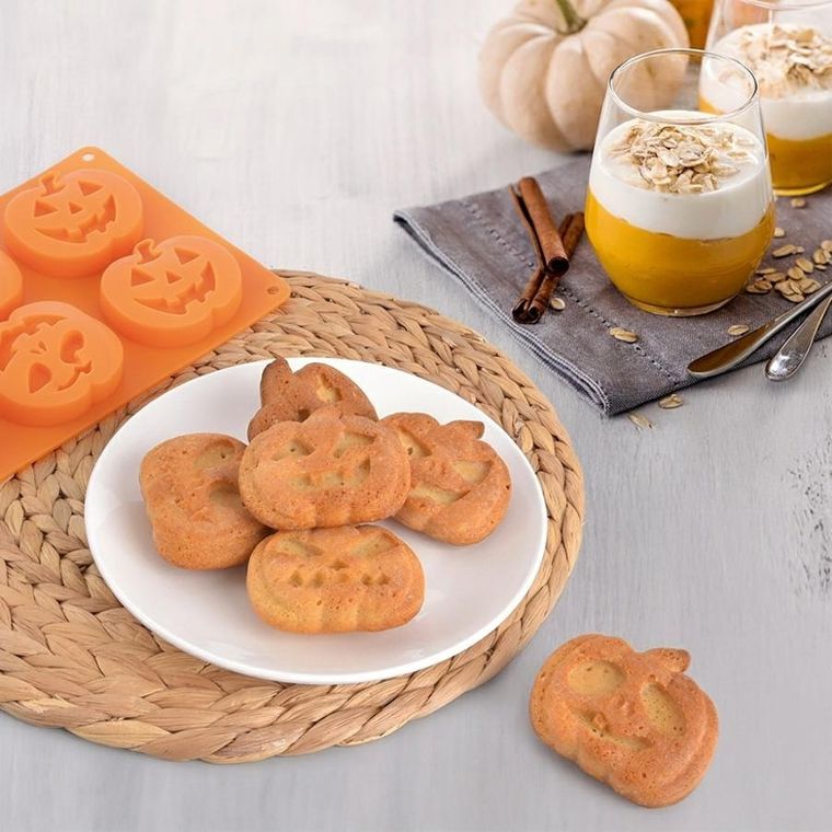 Orion, foremka do ciastek, muffinek, silikonowa, halloween, 25-18-3 cm